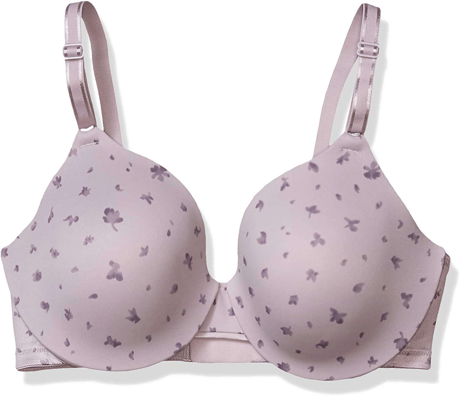 Warner’s Women’s This Is Not A Bra Full-Coverage Underwire Bra Windy Blue Print / 36D