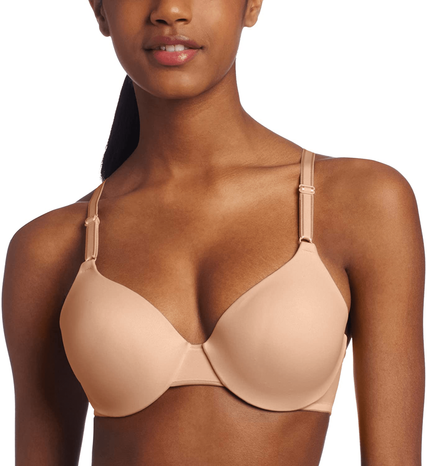 Warner’s Women’s This Is Not A Bra Full-Coverage Underwire Bra Toasted Almond / 36DD