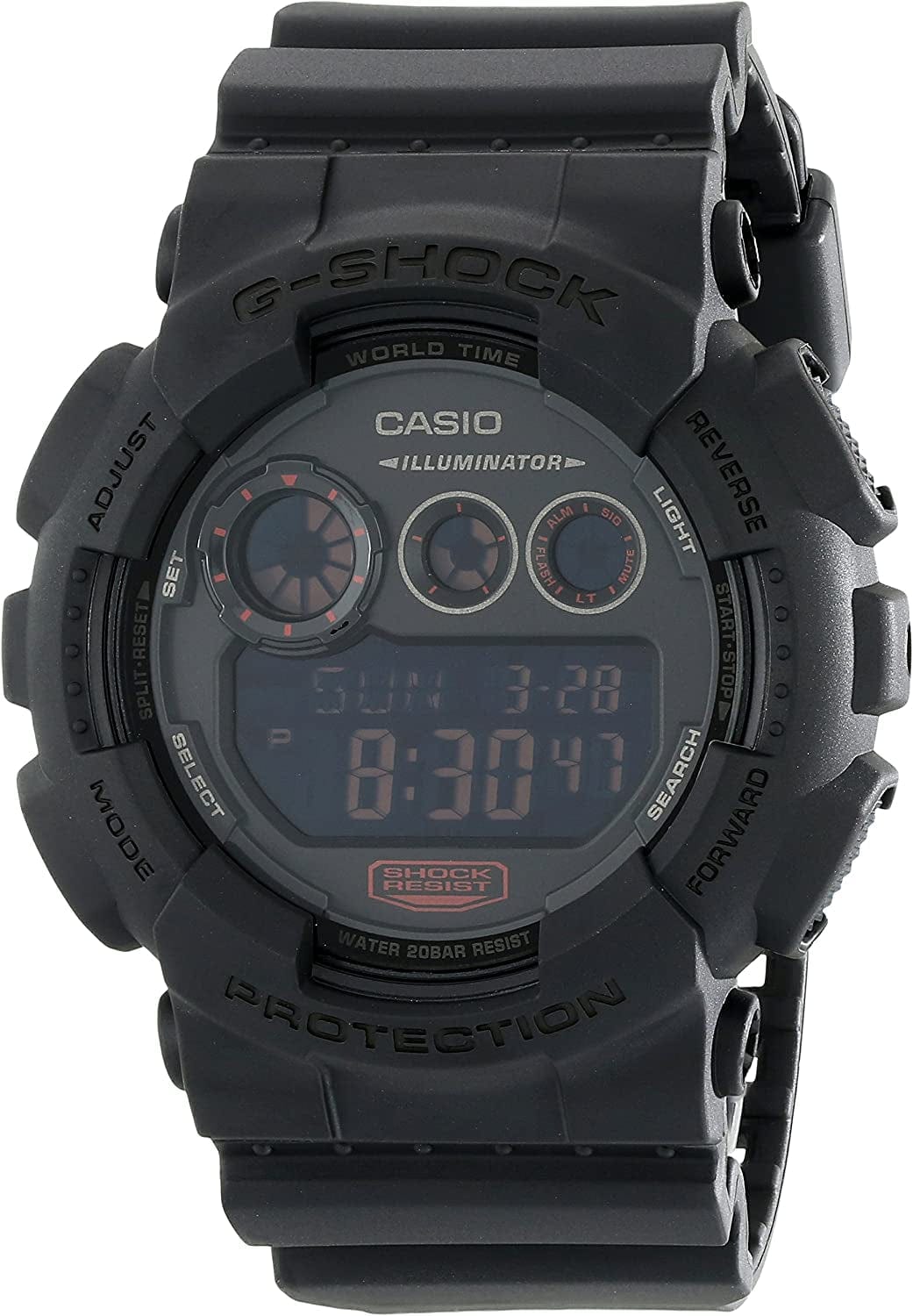Watch with Stainless-Steel Strap, 30 (Model: GD120MB-1CR)