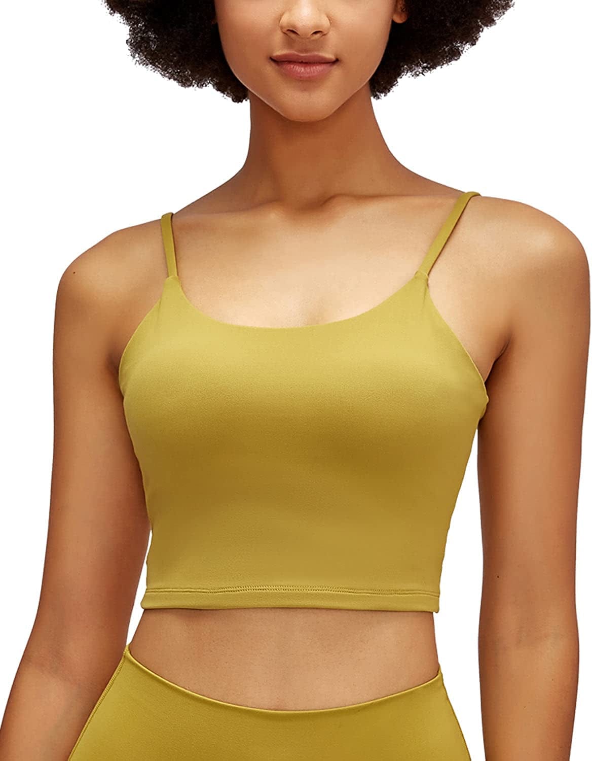 Willit Women'S Padded Sports Bra Yoga Fitness Workout Running Shirts Athletic Bra Top Willow / Medium