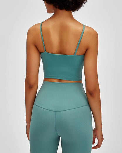 Willit Women'S Padded Sports Bra Yoga Fitness Workout Running Shirts Athletic Bra Top