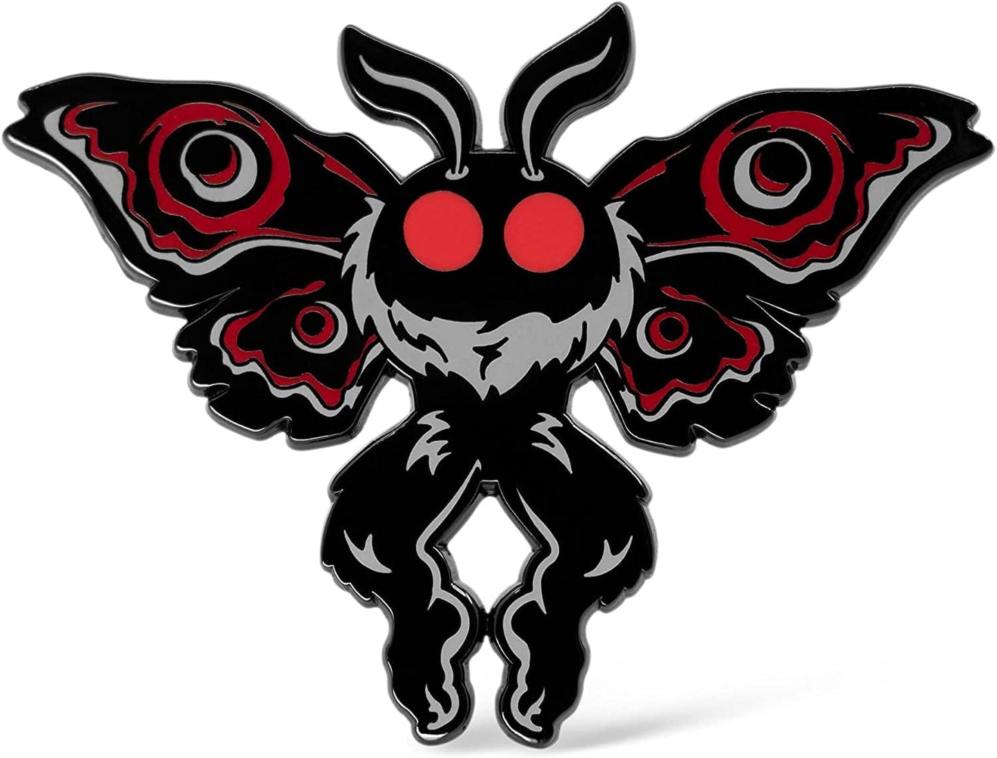 Winks for Days Mothman Cryptid Creature Hard Enamel Lapel Pin