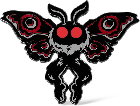 Winks for Days Mothman Cryptid Creature Hard Enamel Lapel Pin