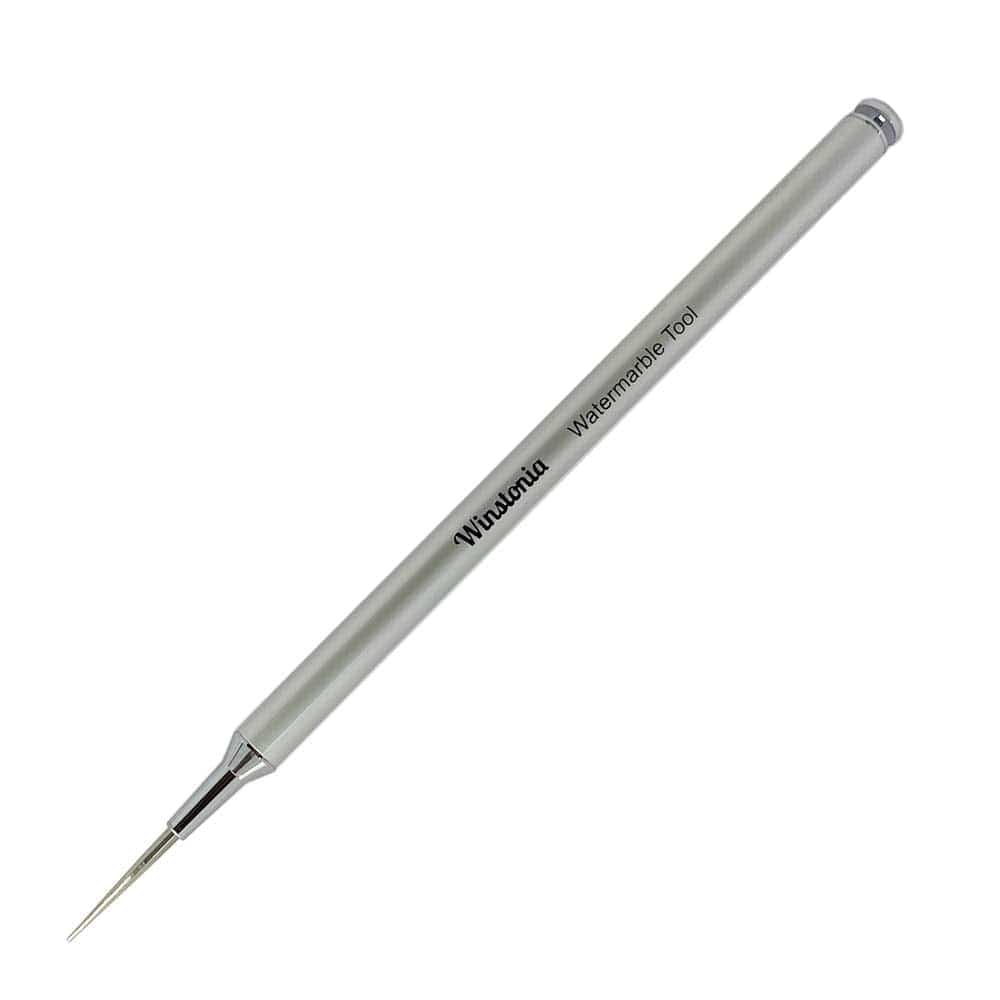Winstonia Nail Art Water Marble Tool for Watermarbling Pattern Manicure – Pointy Stainless Steel Picker Pen Health & Beauty > Personal Care > Cosmetics > Cosmetic Tools > Nail Tools Winstonia   
