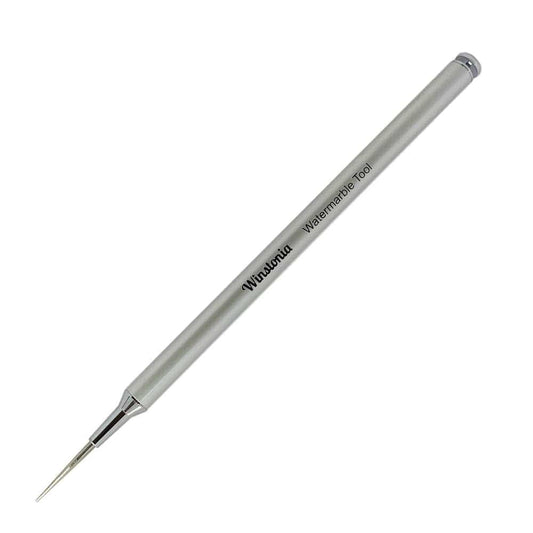 Winstonia Nail Art Water Marble Tool for Watermarbling Pattern Manicure – Pointy Stainless Steel Picker Pen Health & Beauty > Personal Care > Cosmetics > Cosmetic Tools > Nail Tools Winstonia   