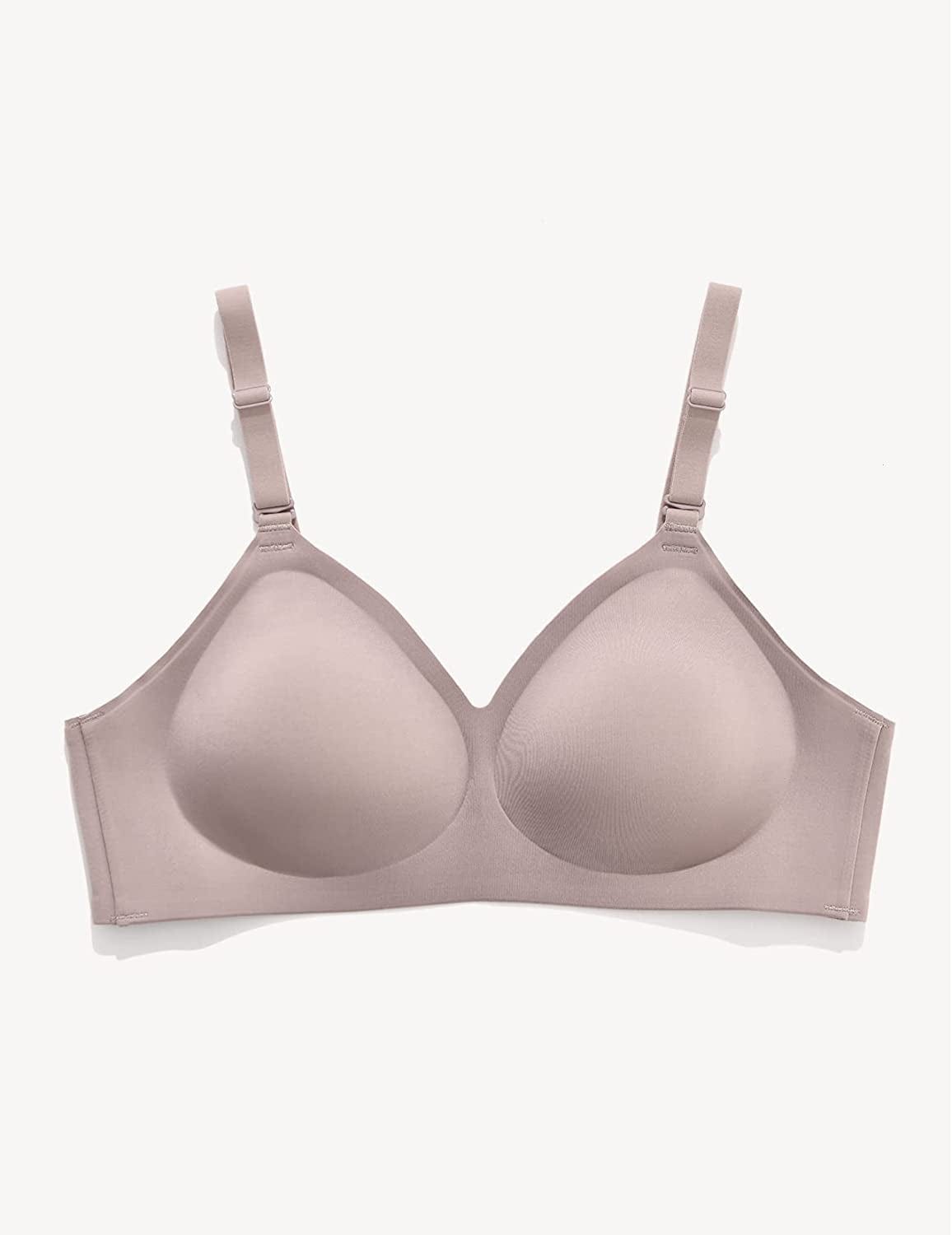 Wireless Bra Seamless Bra for Women Ultra Comfort Bra V Neck Adjustable Invisible Bralette YN25