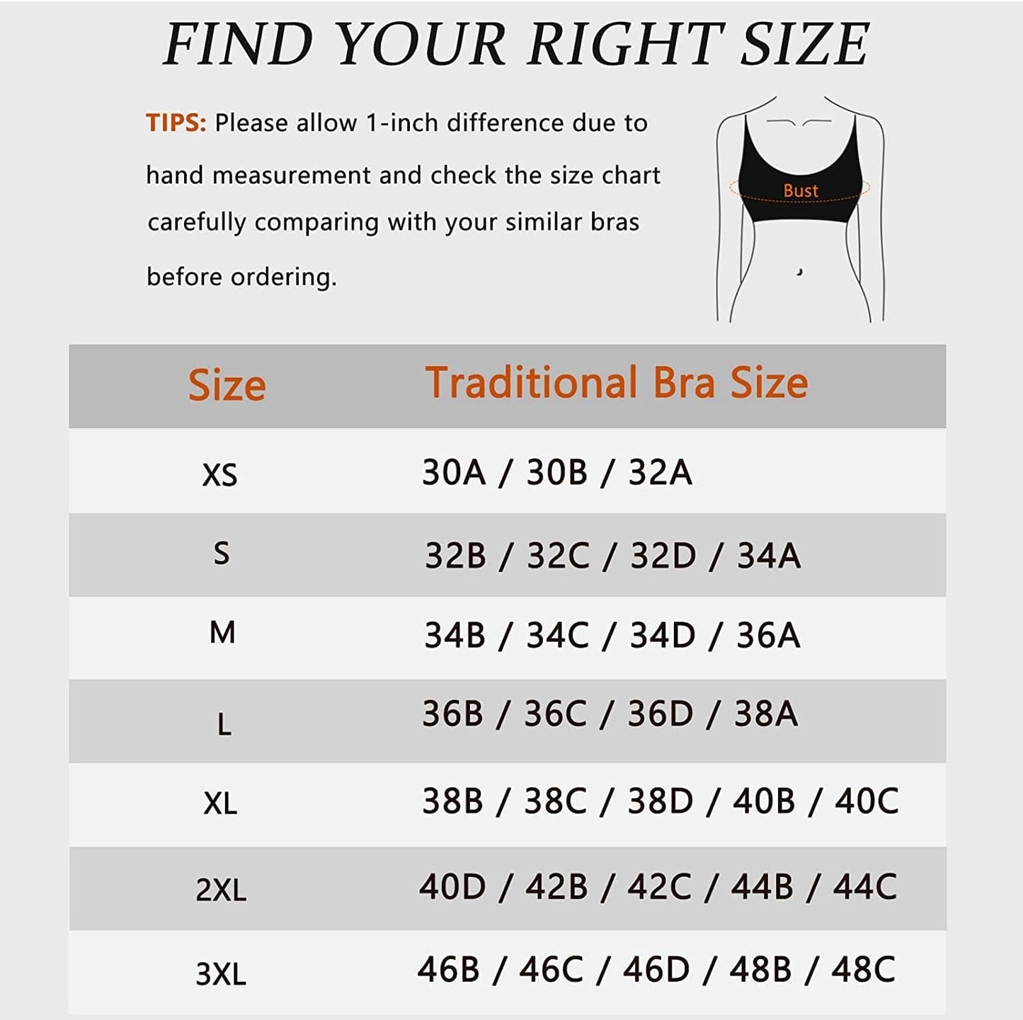 Wireless Bra, Wire-Free Bra for Women Comfortable with Support, Ultra-Soft Sleep Bras with Adjustable Straps