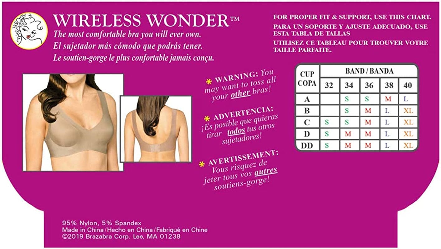 Wireless Wonder - Comfortable & Supportable Bra