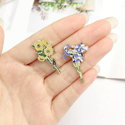 WITHYU Cute Animal, Punk,Art,Science , Animation Enamel Pins, Cartoon Personality Pin Set for Kids, Teens, Women, Badge Decor Pins for Jackets, Lapel, Backpack, Hat