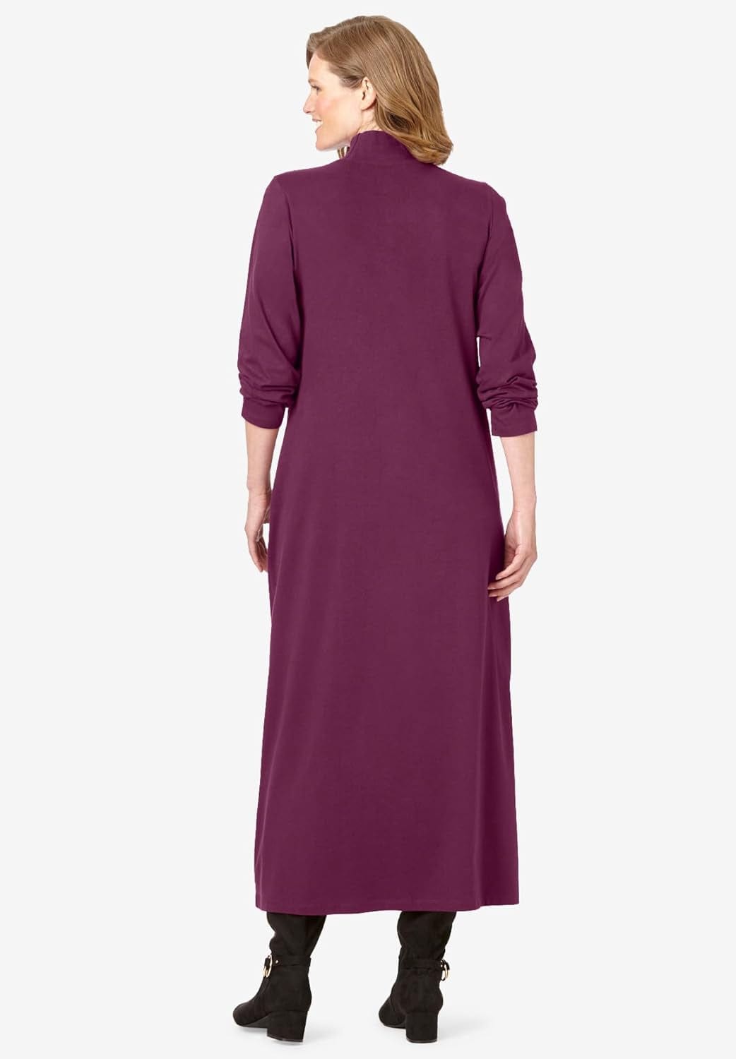 Woman within Women'S plus Size Mockneck Dress