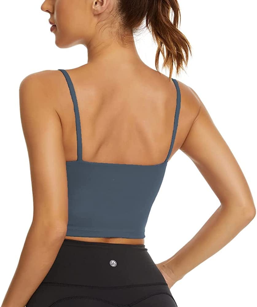 Women Padded Sports Bra Fitness Workout Running Shirts Yoga Tank Top