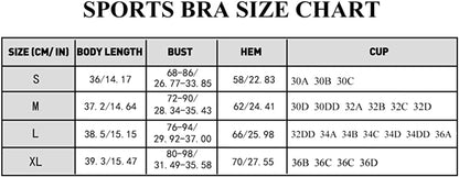 Women Padded Sports Bra Longline Workout Yoga Fitness Gym Running Crop Tank Top Camisole Bra