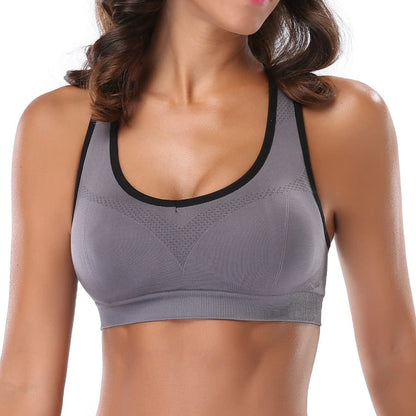 Women Racerback Sports Bras - High Impact Workout Gym Activewear Bra