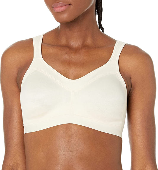 Women'S 18 Hour Active Breathable Comfort Wireless Bra US4159 Light Beige / 36B