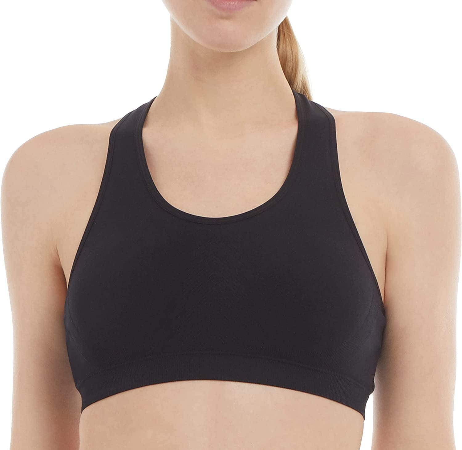 Women'S 2 Pack Removable Cup Seamless Bra