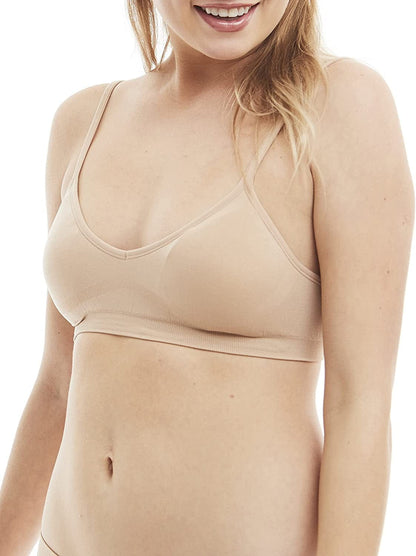 Women’S 4 Pack Demi Padded Bralette Wireless Comfortable Bra