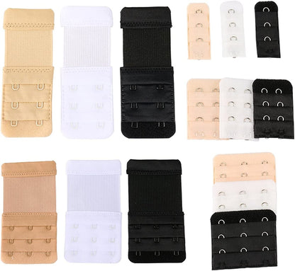 Women'S Assorted Bra Back Strap Extenders with 1 to 3 Hook Optional Combination 2 / One Size