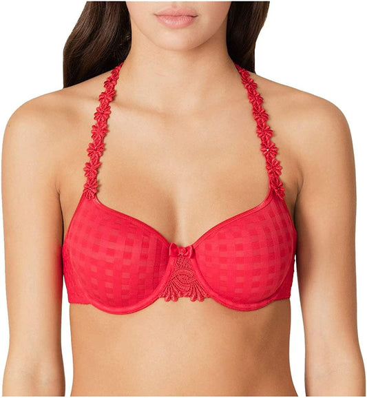 Women'S Avero Unlined Multiway Underwire Bra 010-0410 Scarlet / (38) D