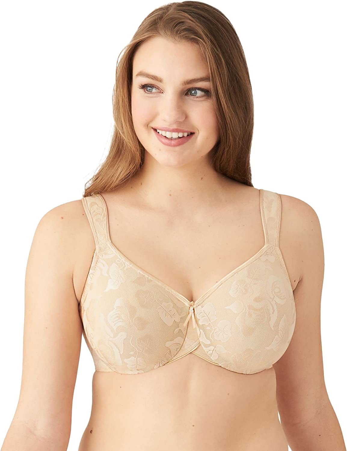 Women'S Awareness Full Figure Underwire Bra Sand / 36DD