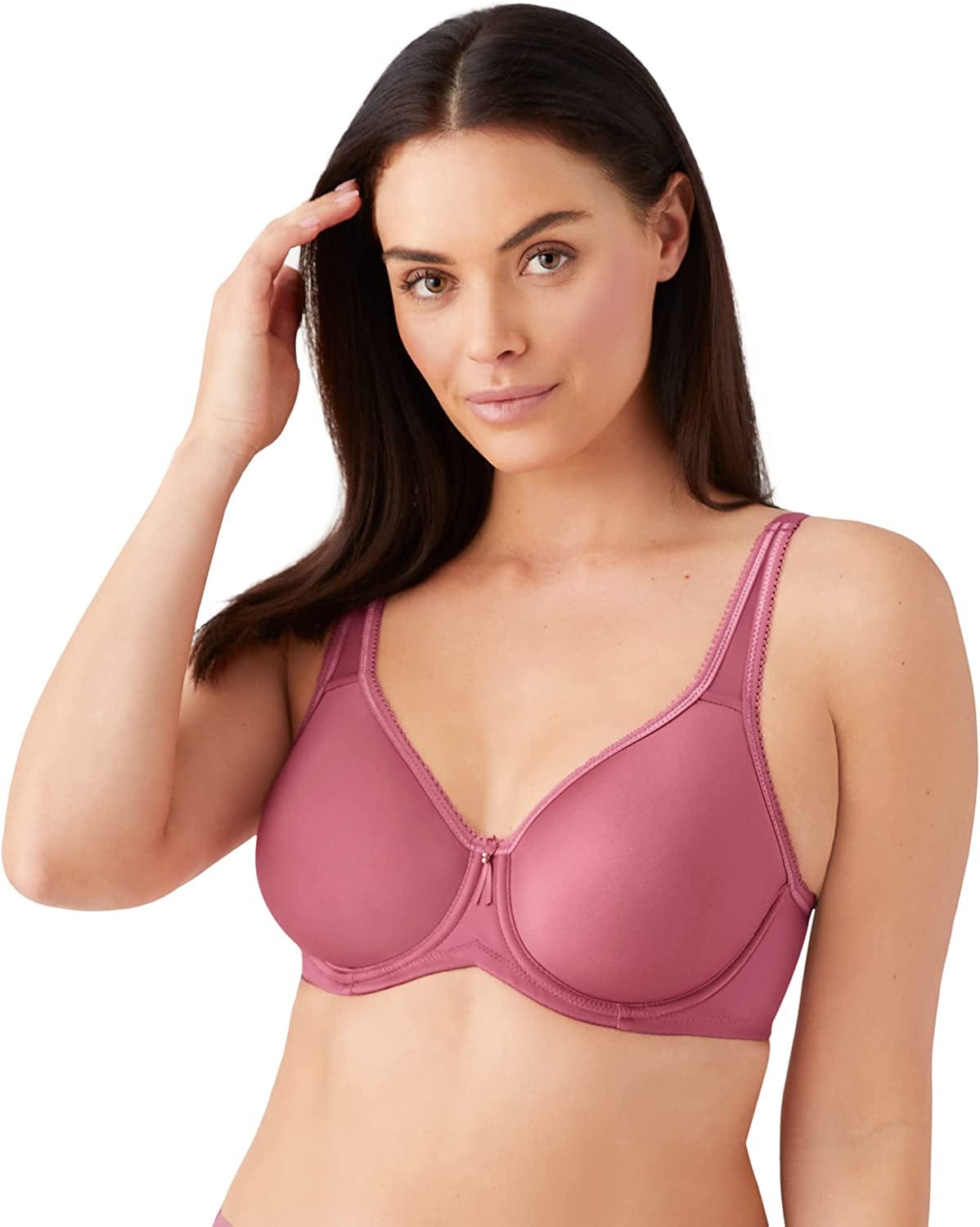 Women'S Basic Beauty Contour T-Shirt Bra Rose Wine / 36DD