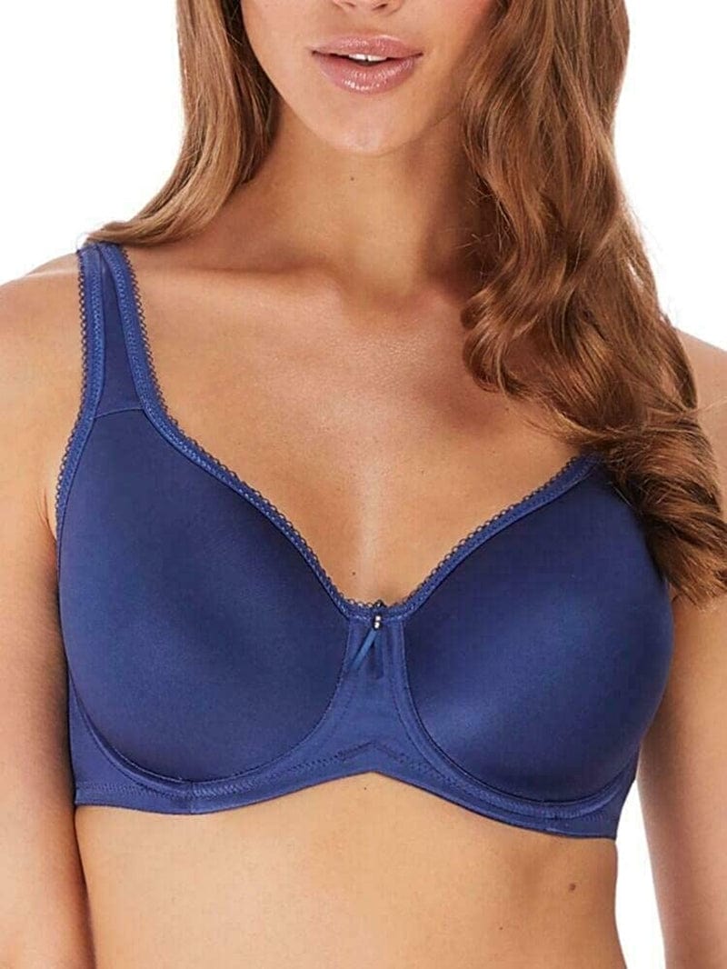 Women'S Basic Beauty Contour T-Shirt Bra Twilight Blue / 38D