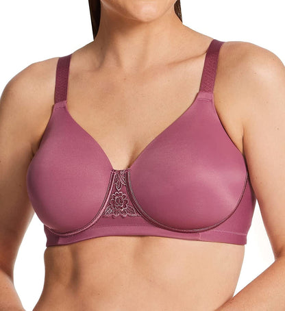 Women'S Beauty Back Full Figure Wirefree Bra Berry Glaze / 36DD