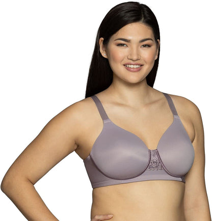 Women'S Beauty Back Full Figure Wirefree Bra Lilac Chalk / 42C