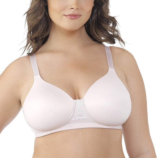 Women'S Beauty Back Full Figure Wirefree Bra Sheer Quartz / 36C