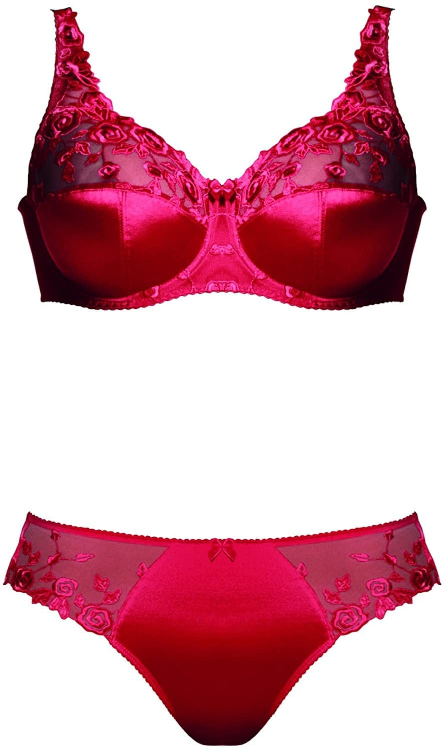 Women'S Belle Full Cup Floral Bra with Underwire