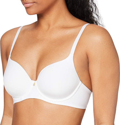 Women'S Body Make-Up Essentials Full Cup T Shirt Bra White / 30D