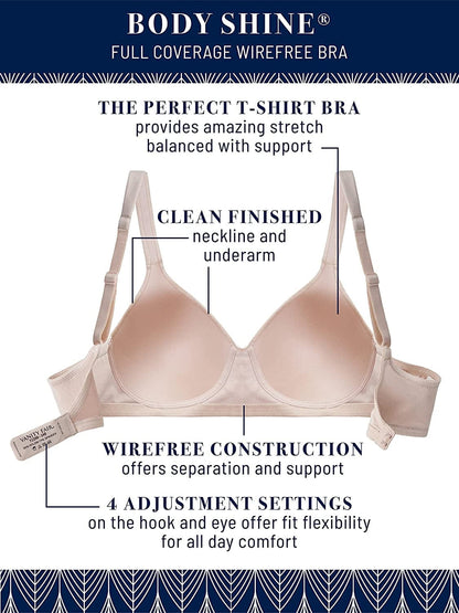 Women'S Body Shine Full Coverage T-Shirt Bra