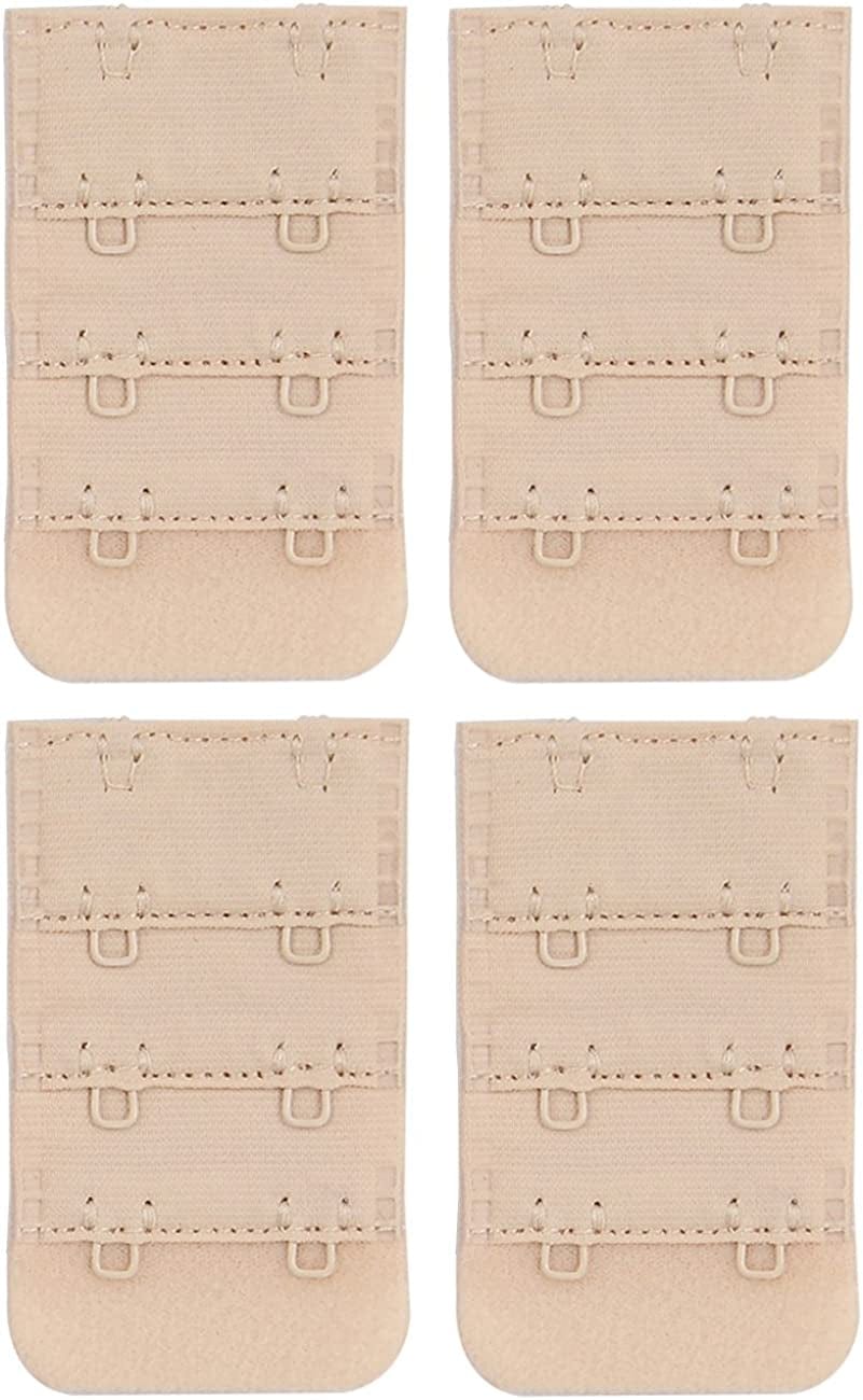 Women'S Bra Extender Bra Band Breathing Room Multi-Size 2 Hooks 3/4 Inch Spacing