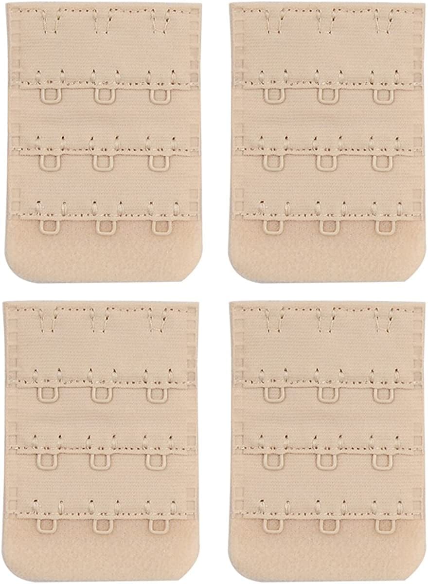 Women'S Bra Extender Bra Band Breathing Room Multi-Size 3 Hooks 1/2 Inch Spacing