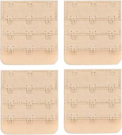 Women'S Bra Extender Bra Band Breathing Room Multi-Size 3 Hooks 3/4 Inch Spacing