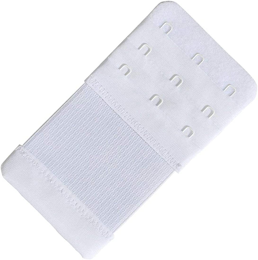 Women'S Bra Extenders 3 Hook Elastic Stretchy Bra Extension Strap