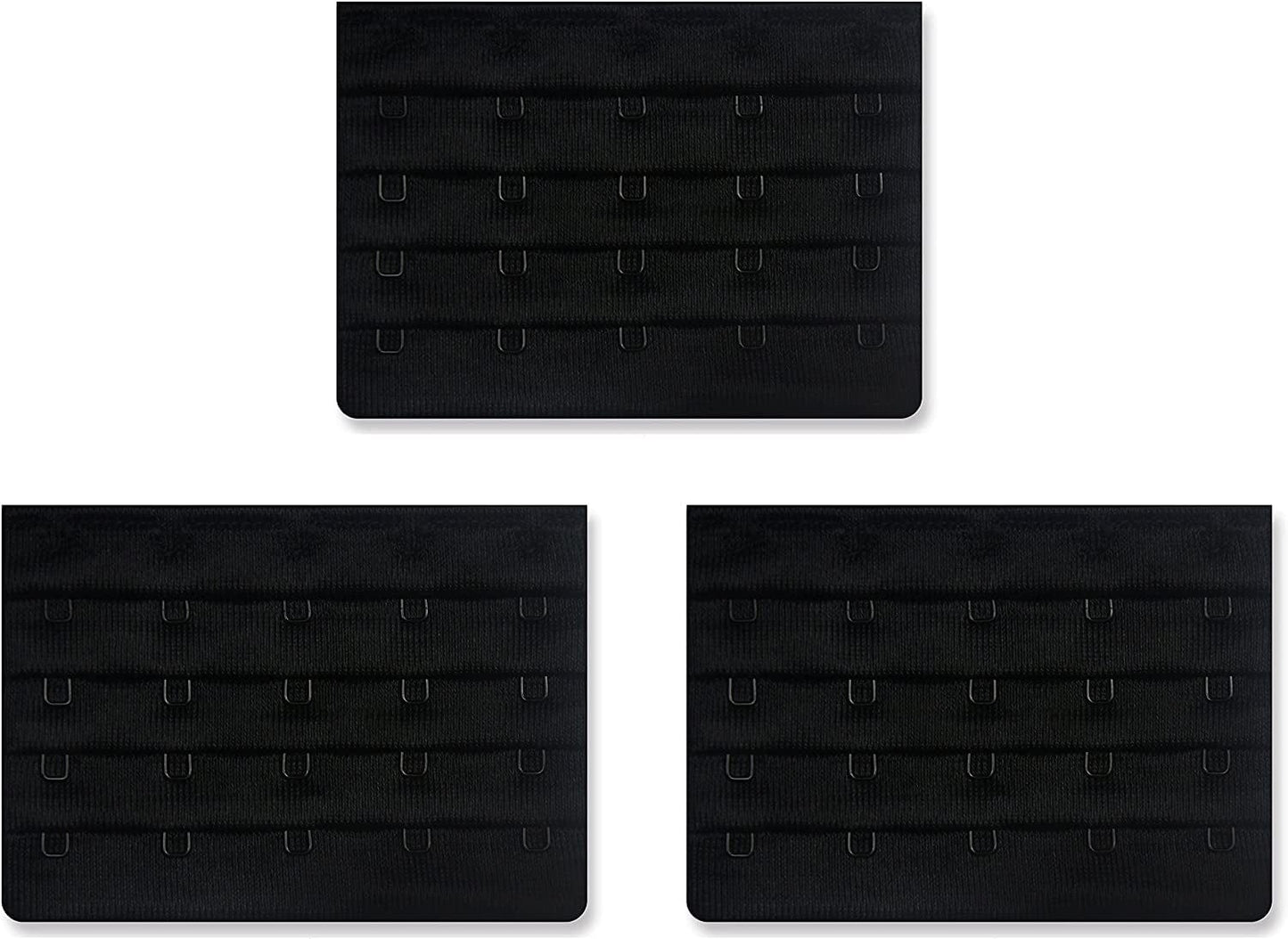 Women'S Bra Extenders 5 Hook for plus Size Bras Extenders Bra Strap Extensions Black