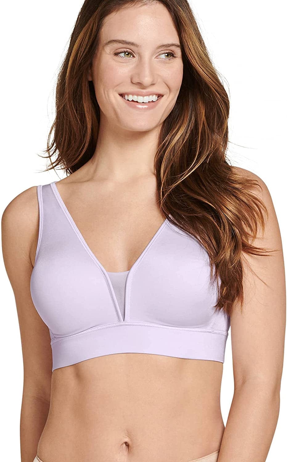 Women'S Bra Forever Fit V-Neck Unlined Bra Violet Mist / Small