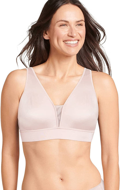 Women'S Bra Forever Fit V-Neck Unlined Bra Seashell Rose / Large