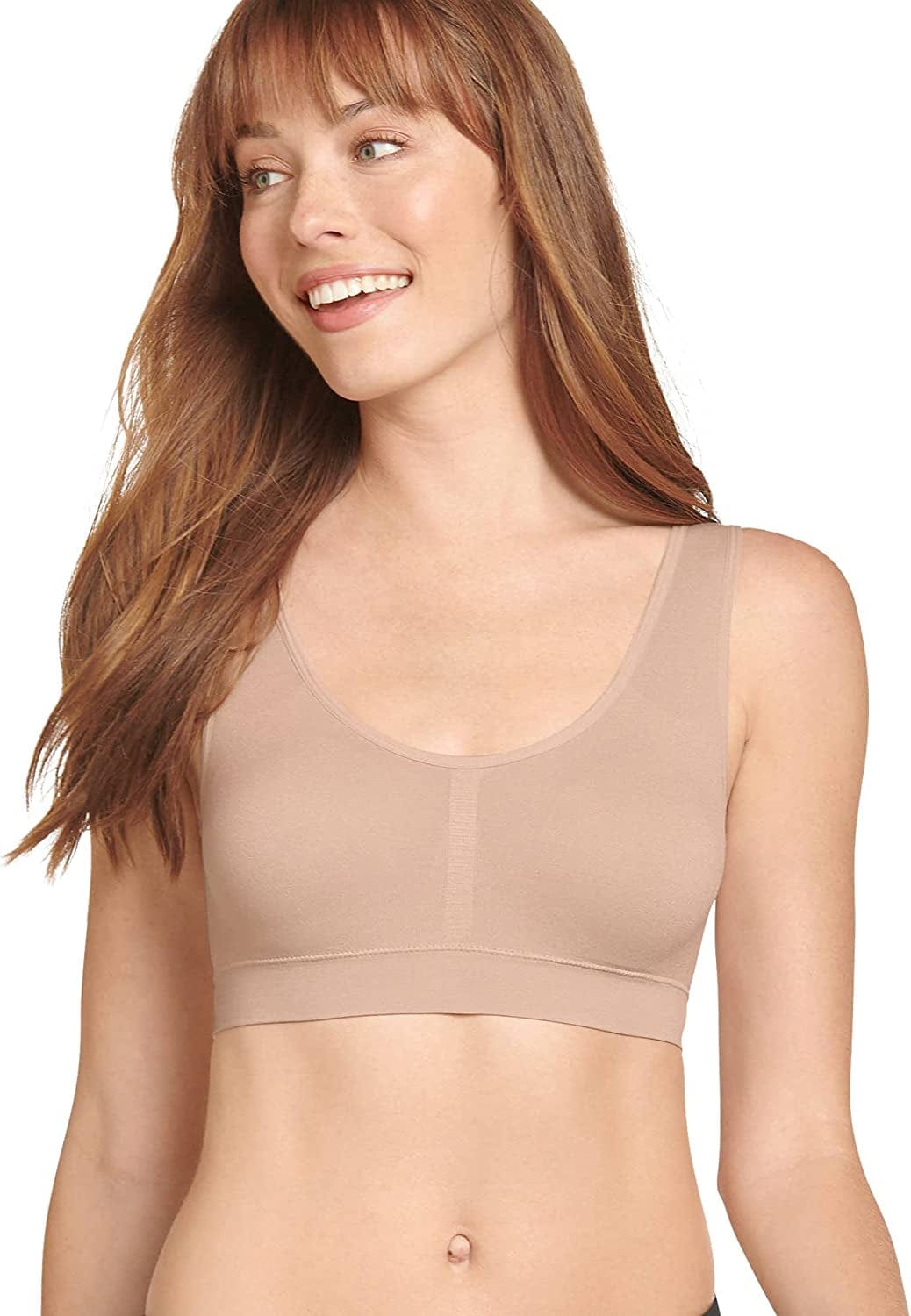 Women'S Bra Modern Micro Seamfree Bralette Mahogany Rose / Large