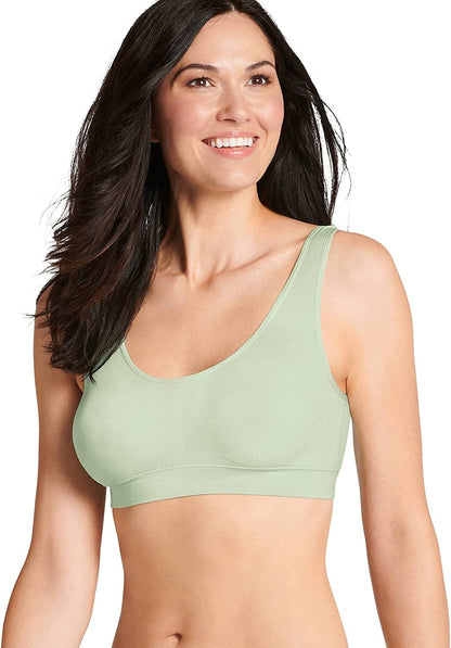 Women'S Bra Modern Micro Seamfree Bralette Sea Foam / Large