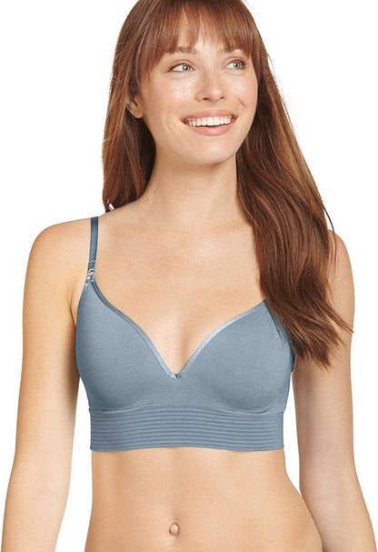 Women'S Bra Natural Beauty Seamfree Molded Cup Bralette Stormy Sea / X-Large