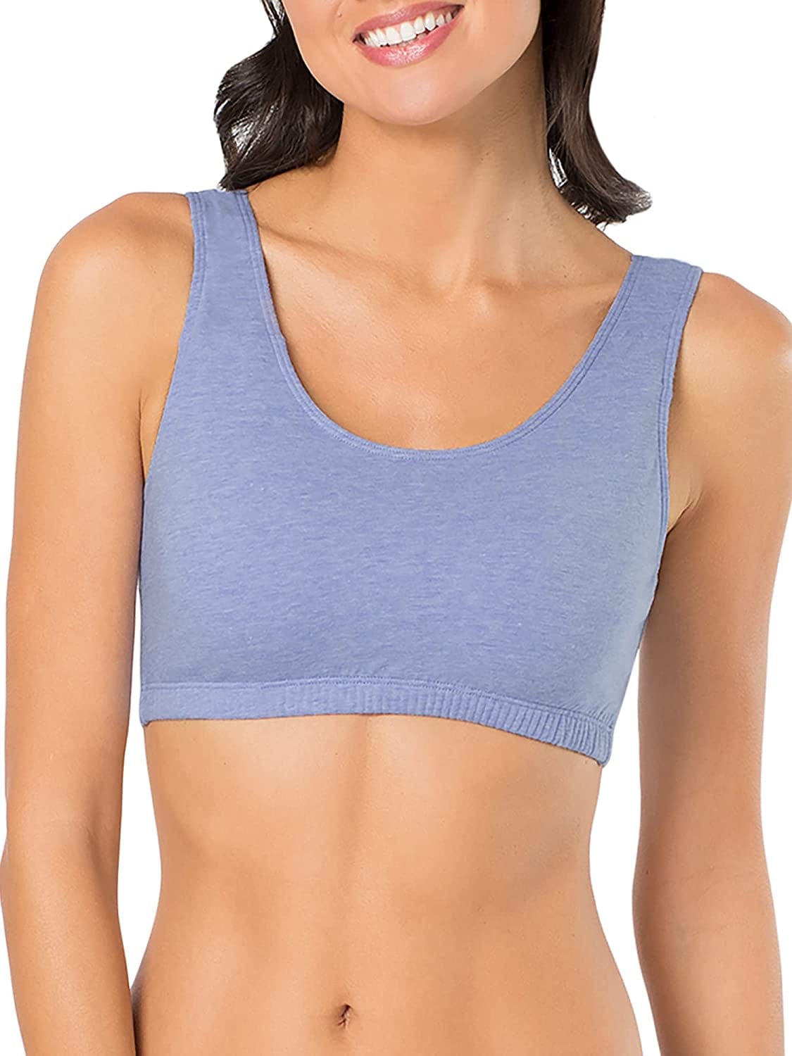 Women'S Built up Tank Style Sports Bra Value Pack