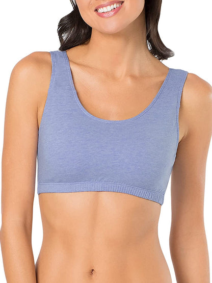Women'S Built up Tank Style Sports Bra Value Pack