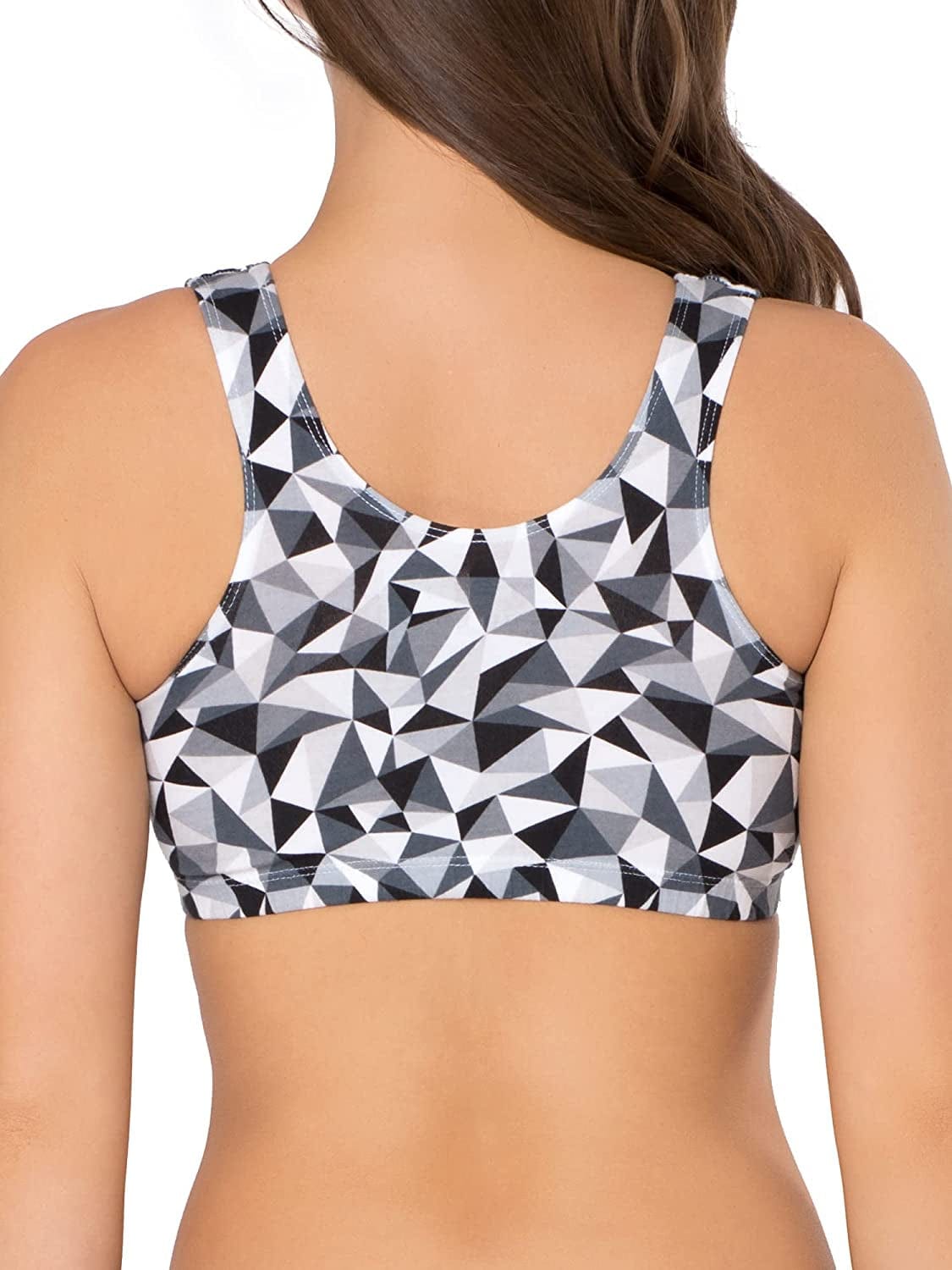 Women'S Built up Tank Style Sports Bra Value Pack