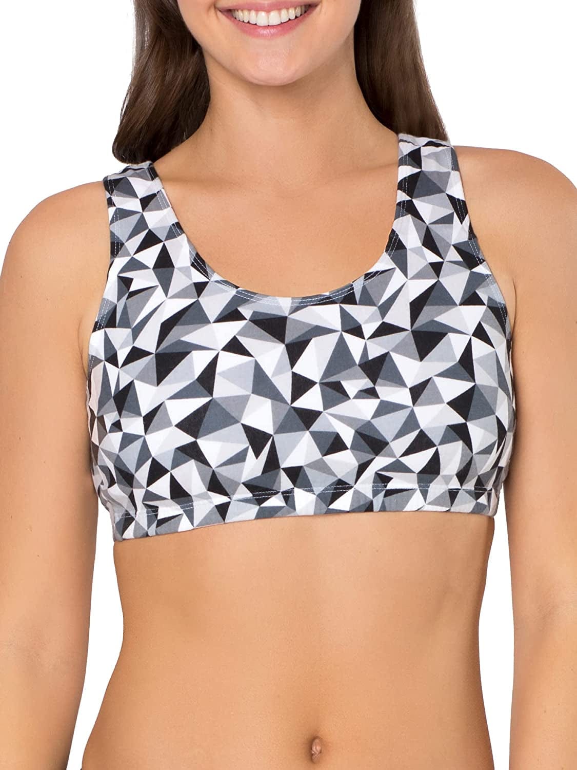 Women'S Built up Tank Style Sports Bra Value Pack