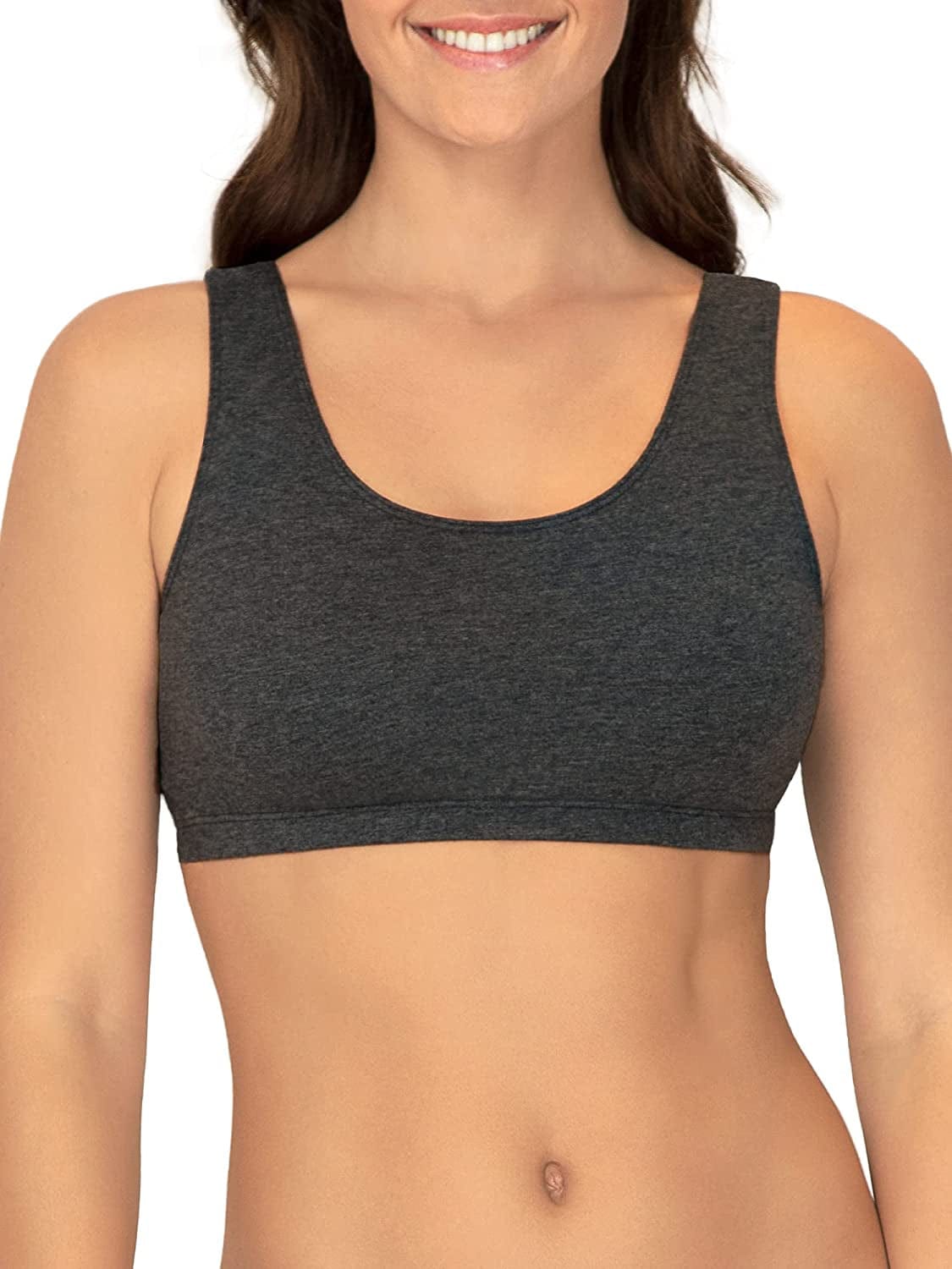 Women'S Built up Tank Style Sports Bra Value Pack