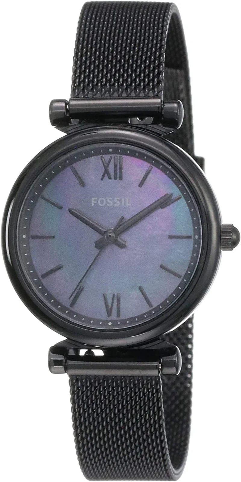 Women'S Carlie Mini Quartz Stainless Steel Dress Watch Black/Gold