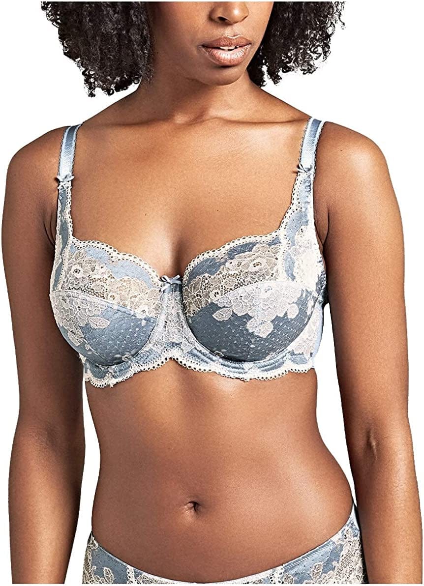 Women'S Clara Balconette Lace Bra Crystal Blue / 32FF