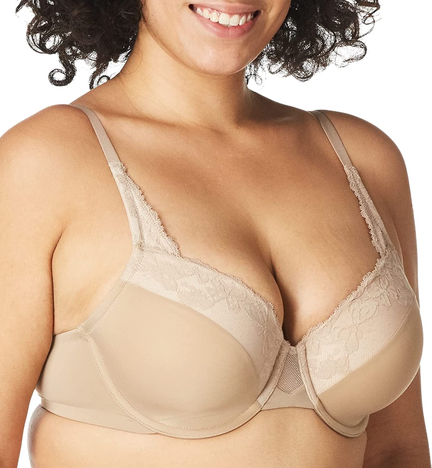 Women'S Cloud 9 Underwire Contour Bra with Lace
