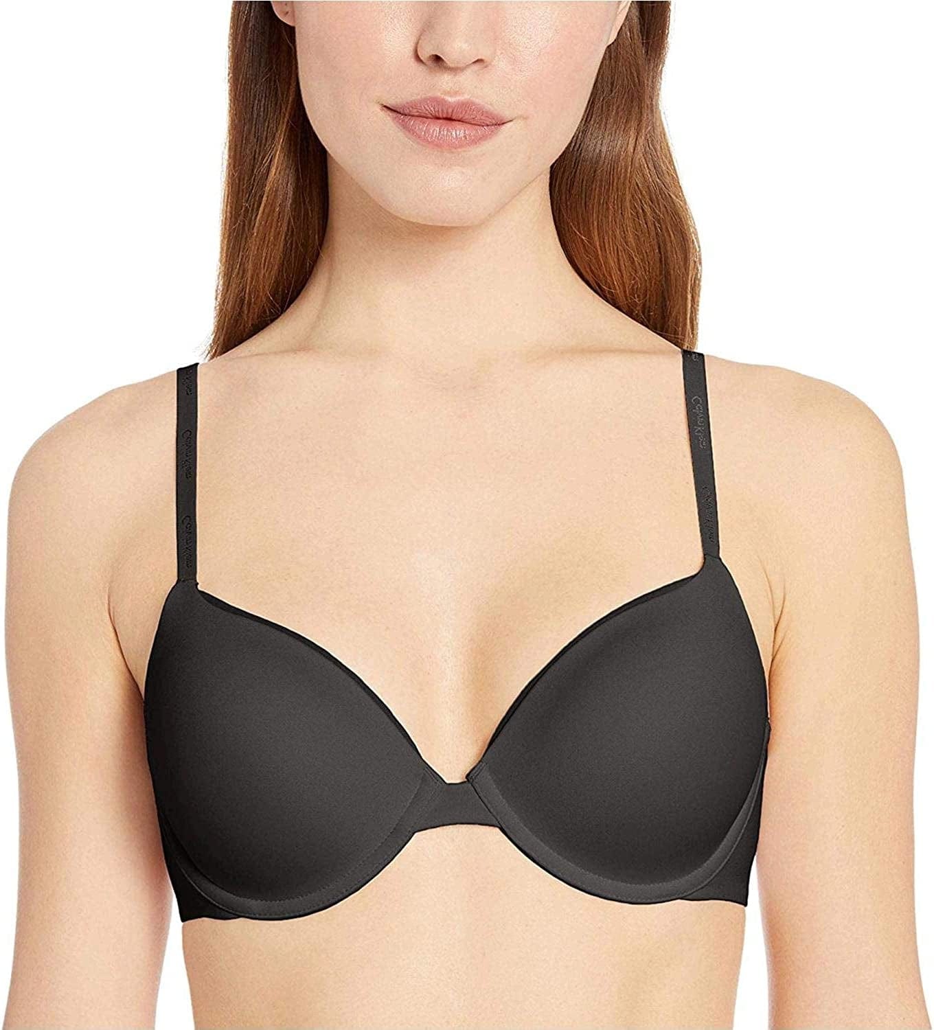 Women’S Constant Convertible Strap Lightly Lined Demi Bra Black / 34DD